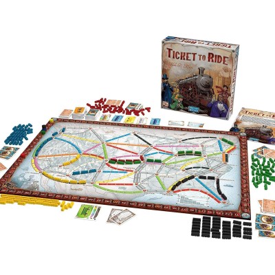Alternative view of TICKET TO RIDE BASE - ASMODEE - IT