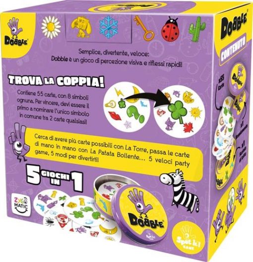 DOBBLE - ASMODEE -  MULTILINGUA - immagine 3