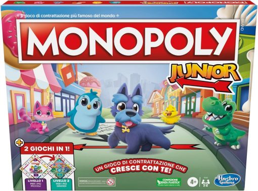 MONOPOLY JUNIOR 2 GIOCATORI - HASBRO GAMING - IT