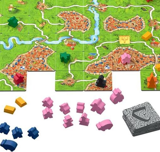 Alternative view of CARCASSONE GIOCO BASE - GIOCHI UNITI - IT