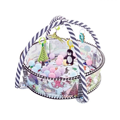 PALESTRA CON PALLINE - ANIMALS WORLD - KIKKABOO