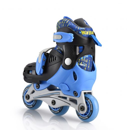PATTINI REGOLABILI BLU 26/30 - NEW BOUNCE - immagine 4