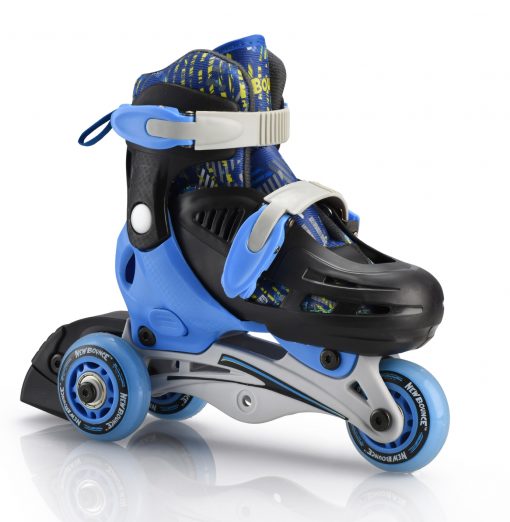 PATTINI REGOLABILI BLU 26/30 - NEW BOUNCE
