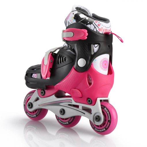 PATTINI REGOLABILI ROSA 26/30 - NEW BOUNCE - immagine 4