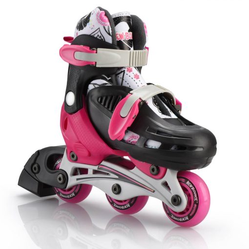 PATTINI REGOLABILI ROSA 26/30 - NEW BOUNCE - immagine 3
