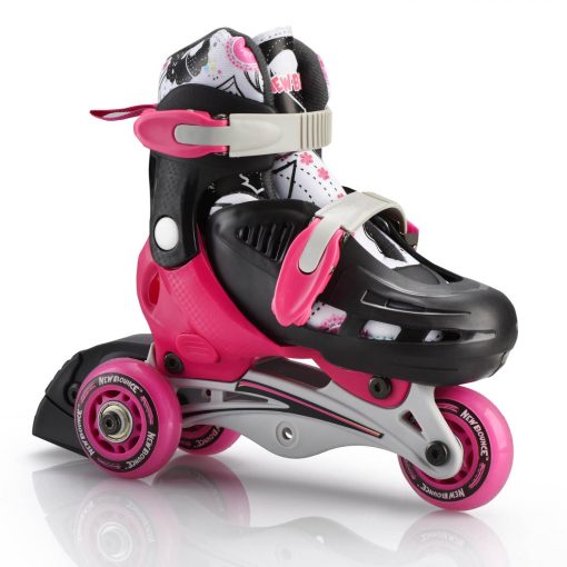 PATTINI REGOLABILI ROSA 26/30 - NEW BOUNCE