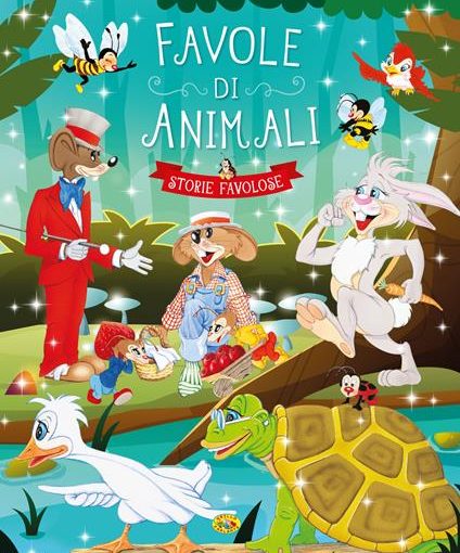 FAVOLE DI ANIMALI - ED. A COLORI - LIBRO
