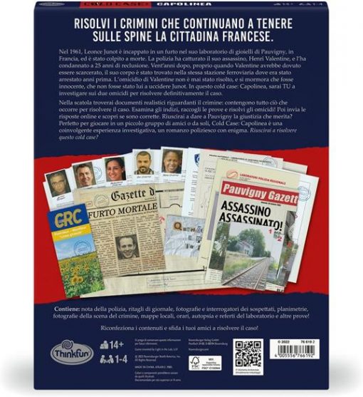 COLD CASE 4 CAPOLINEA - RAVENSBURGER - IT - immagine 2
