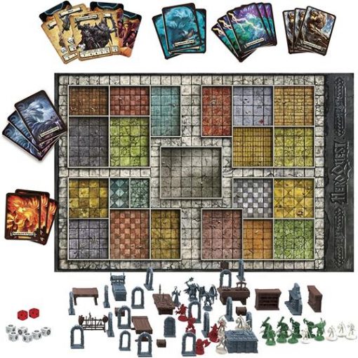 Alternative view of HEROQUEST BASE - HAVALON HILL - IT
