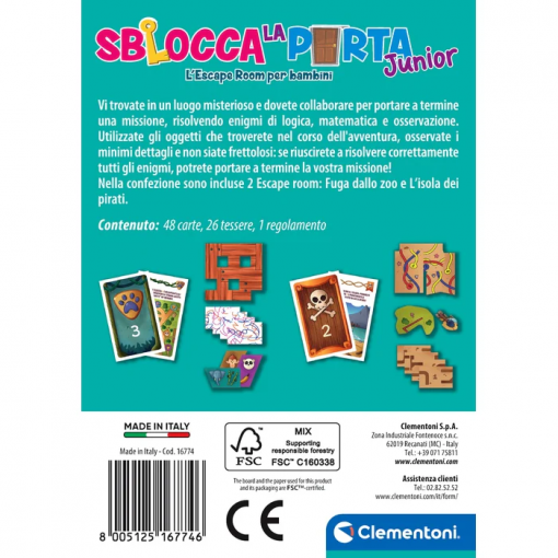Alternative view of SBLOCCA LA PORTA JUNIOR - CLEMENTONI - IT