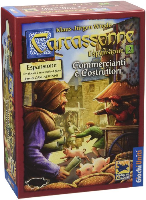 CARCASSONNE COMMERCIANTI E COSTRUTTORI - GIOCHI UNITI - IT