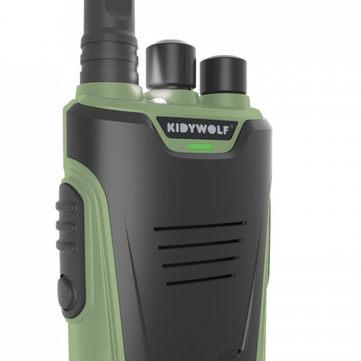 WALKIE-TALKIES CON TORCIA VERDE/GIALLO - KIDYWOLF
