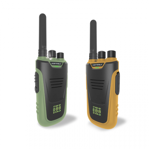 Alternative view of WALKIE-TALKIES CON TORCIA VERDE/GIALLO - KIDYWOLF