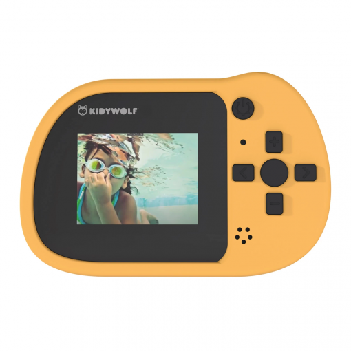 FOTOCAMERA/VIDEOCAMERA GIALLA - KIDYWOLF - immagine 4