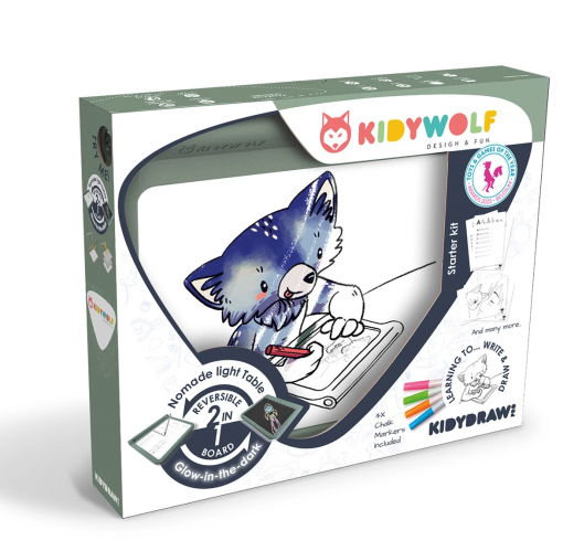 PANNELLO LUMINOSO 2 IN 1 - KIDYWOLF - immagine 3