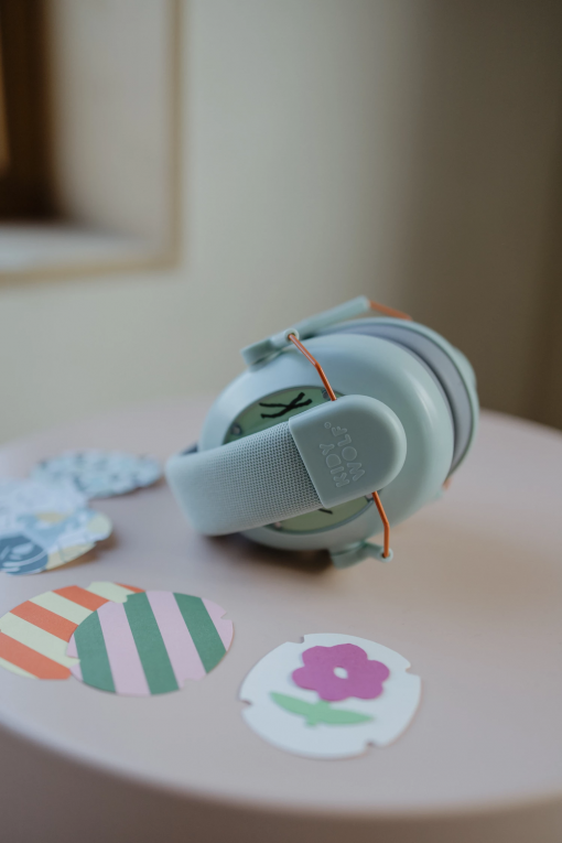 CUFFIE PER PROTEZIONE DELL'UDITO VERDE - KIDYWOLF - immagine 5