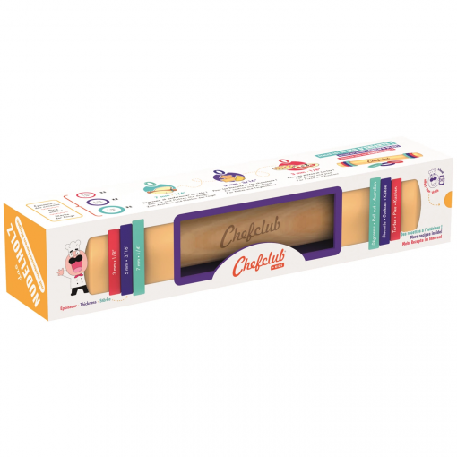MATTARELLO CON ANELLI IN SILICONE - CHEF CLUB