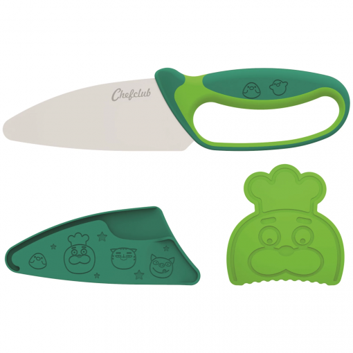 Alternative view of COLTELLO PER BAMBINI VERDE - CHEF CLUB