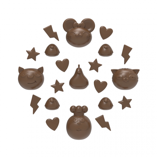 STAMPO PER CIOCCOLATO - CHEF CLUB - immagine 4