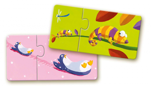 DUO PUZZLE - MAMMA E BAMBINO - DJECO - immagine 2