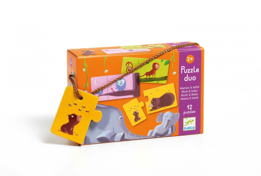 DUO PUZZLE - MAMMA E BAMBINO - DJECO