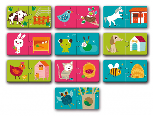 DUO PUZZLE - HABITAT - DJECO - immagine 3