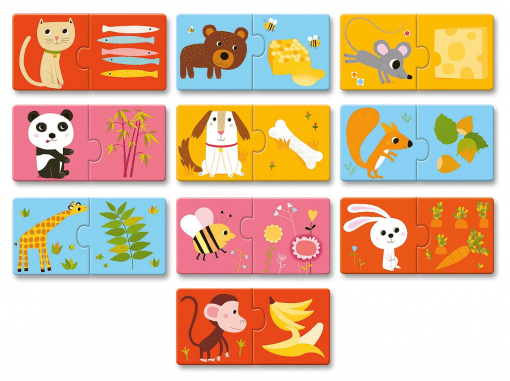 DUO PUZZLE - A TAVOLA - DJECO - immagine 4