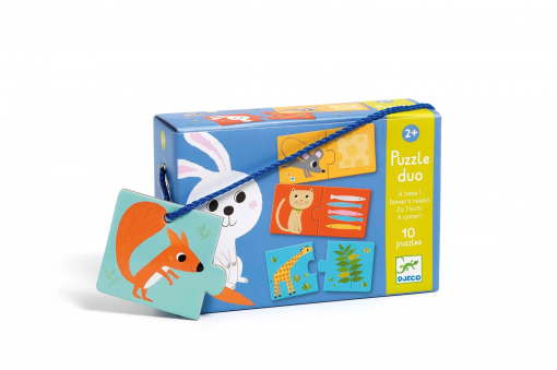 DUO PUZZLE - A TAVOLA - DJECO