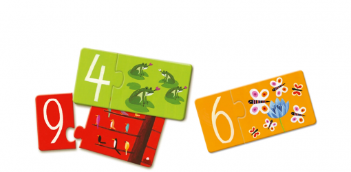 DUO PUZZLE - NUMERI - DJECO - immagine 2