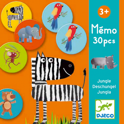 MEMO NELLA GIUNGLA - DJECO