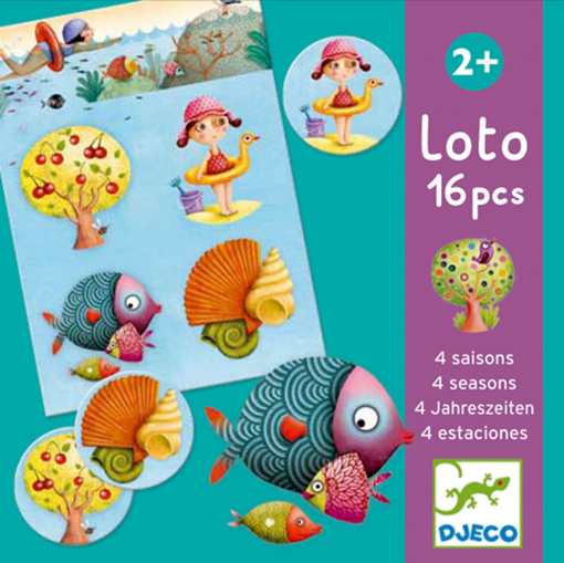 GIOCO EDUCATIVO LOTTO 4 STAGIONI - DJECO