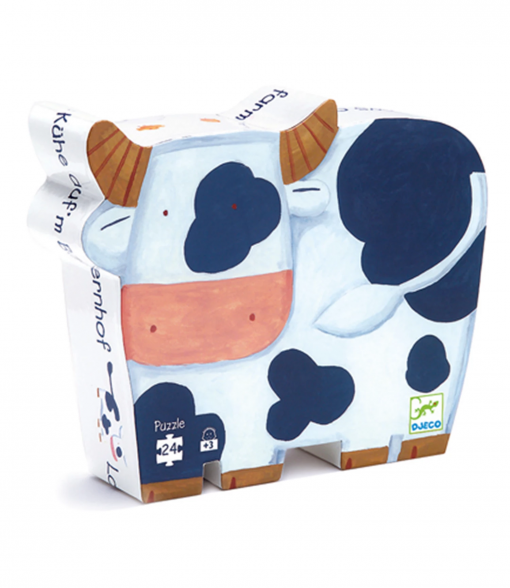 PUZZLE LE MUCCHE DELLA FATTORIA 24 PZ - DJECO