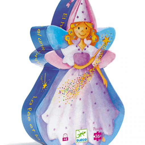 PUZZLE LA FATA E L'UNICORNO 36 PZ - DJECO