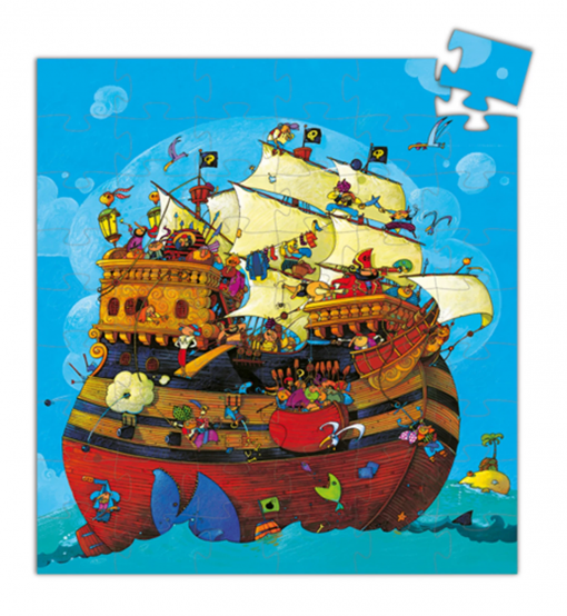 PUZZLE LA NAVE DI BARBAROSSA 54 PZ - DJECO - immagine 2