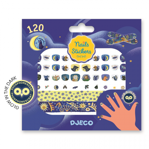 ADESIVI PER UNGHIE RIFLESSI DI LUNA - DJECO