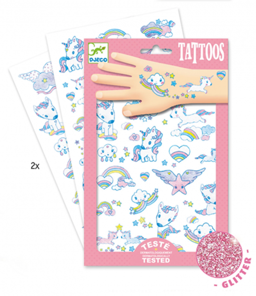 TATOO UNICORNI - DJECO - immagine 2