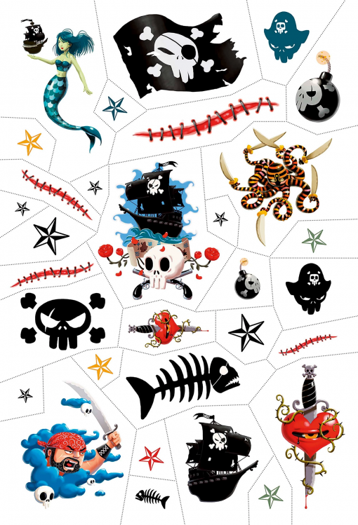 ADESIVI PER UNGHIE PIRATI - DJECO - immagine 3