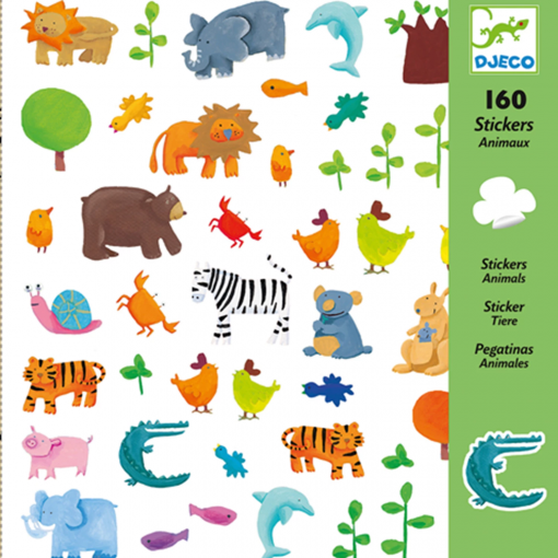 ADESIVI ANIMALI - DJECO