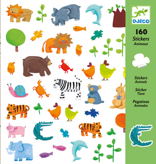 ADESIVI ANIMALI - DJECO