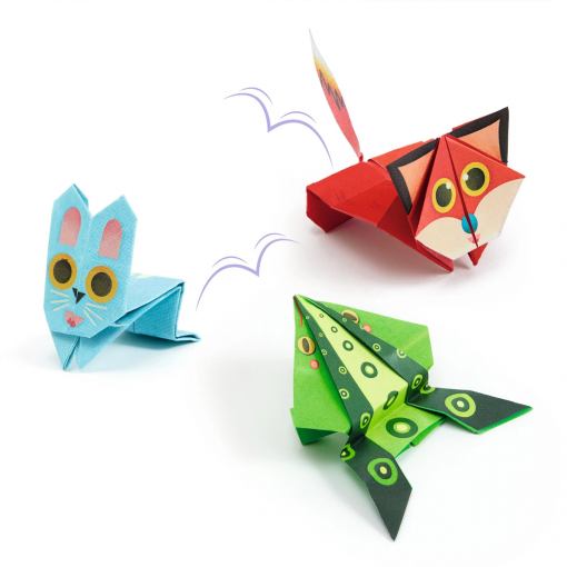 ORIGAMI ANIMALI CHE SALTANO - DJECO - immagine 3