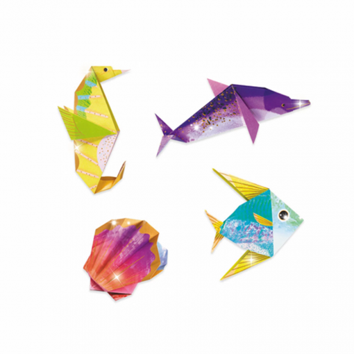 ORIGAMI ANIMALI MARINI - DJECO - immagine 4