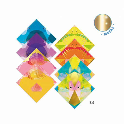ORIGAMI ANIMALI MARINI - DJECO - immagine 3