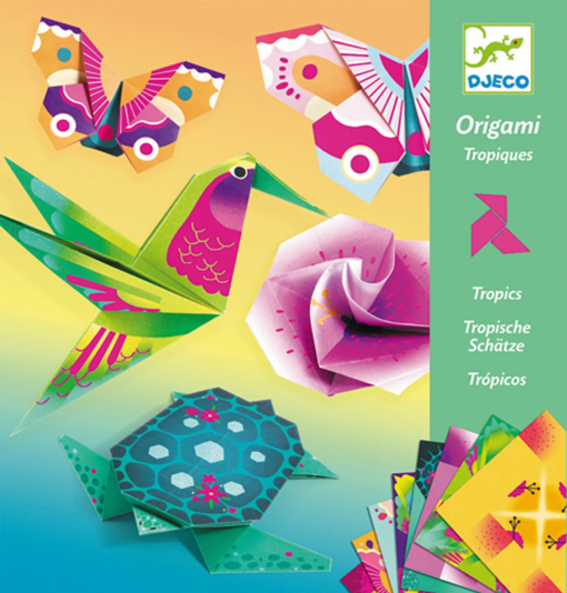ORIGAMI ANIMALI TROPICALI - DJECO