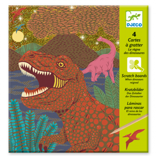 SCRATCH DINOSAURI - DJECO