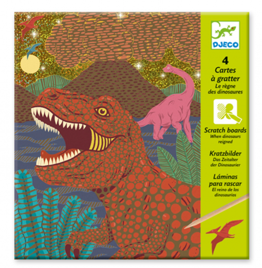 SCRATCH DINOSAURI - DJECO