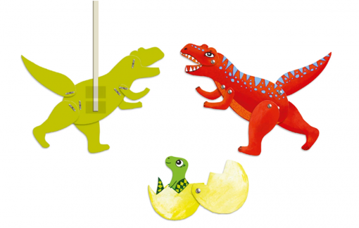 SALTA E COLORA DINOSAURI - DJECO - immagine 4