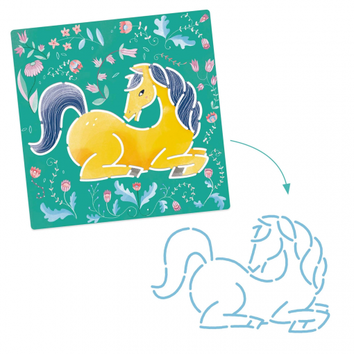 STENCIL CAVALLI - DJECO - immagine 4