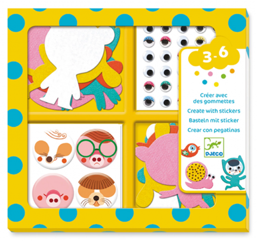 STICKER ANIMALI - DJECO