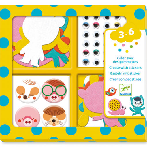 STICKER ANIMALI - DJECO