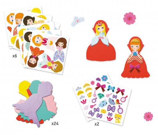 STICKER PRINCIPESSE - DJECO - immagine 2